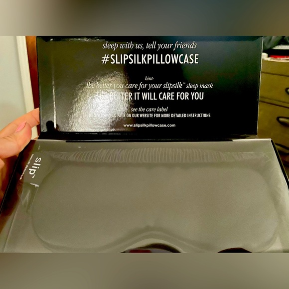 silk Other - New never used Black Pure silk sleep mask